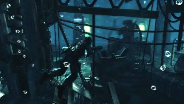 Сцена из внутреннего меню Deep Black Reloaded