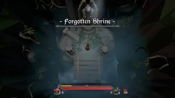 Сцена из внутреннего меню Deepest Dungeons