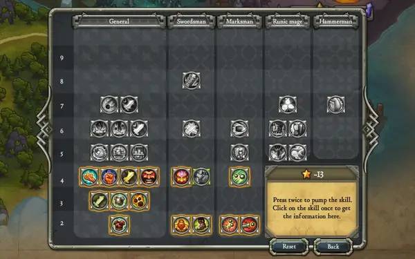 Сцена из внутреннего меню Defentures