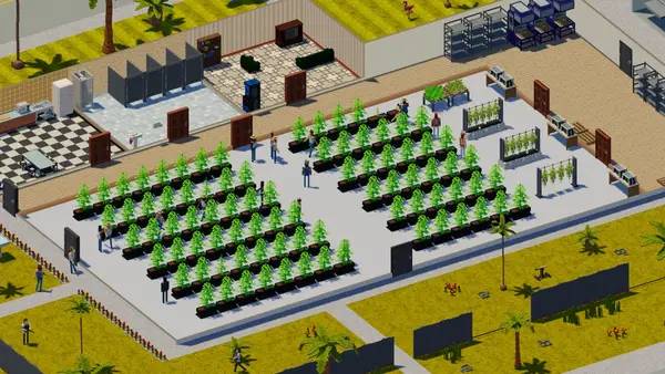 Сцена из внутреннего меню Definitely Not Fried Chicken