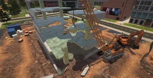 Сцена из внутреннего меню Demolish and Build 2017