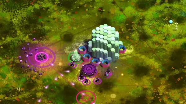 Сцена из внутреннего меню Devader