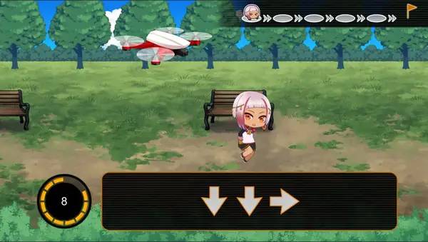 Сцена из внутреннего меню Disaster Detective Saiga An Indescribable Mystery