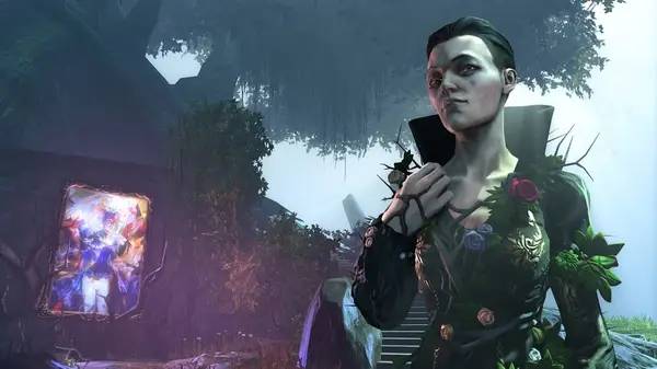 Сцена из внутреннего меню Dishonored The Brigmore Witches