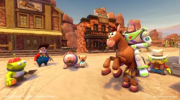 Сцена из внутреннего меню Disney•Pixar Toy Story 3  The Video Game