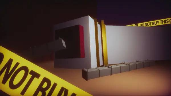 Сцена из внутреннего меню Do Not Buy This Game