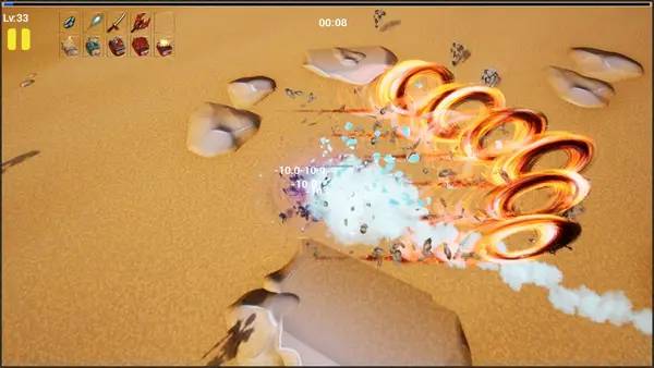 Сцена из внутреннего меню Don't Get Caught