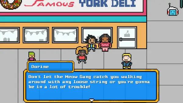 Сцена из внутреннего меню DON'T GIVE UP A Cynical Tale