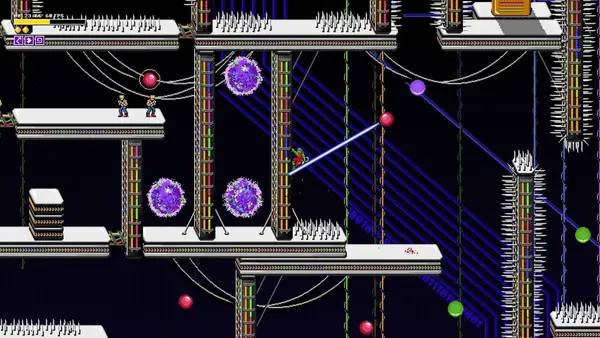 Сцена из внутреннего меню DRAGON NINJA BYOKA