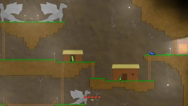 Сцена из внутреннего меню Dragon's Wake