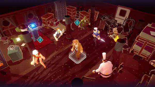 Сцена из внутреннего меню Dread Nautical