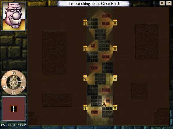 Сцена из внутреннего меню DROD The Second Sky