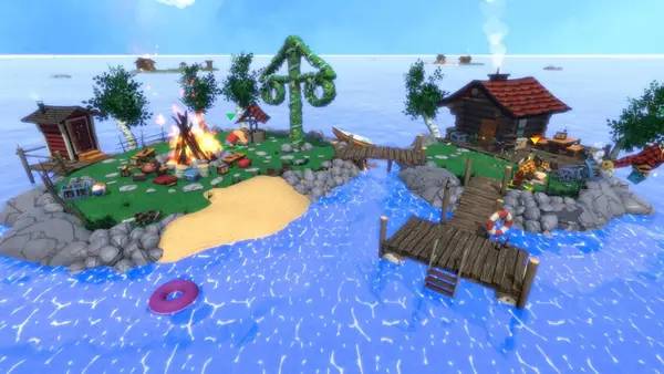 Сцена из внутреннего меню Drunk-Fu Wasted Masters