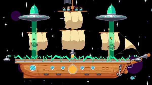 Сцена из внутреннего меню Duel on Board