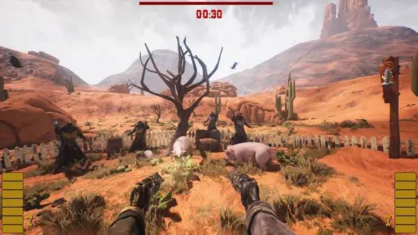 Сцена из внутреннего меню DuelVox Max Quality