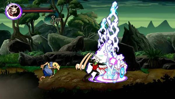 Сцена из внутреннего меню Dusty Raging Fist