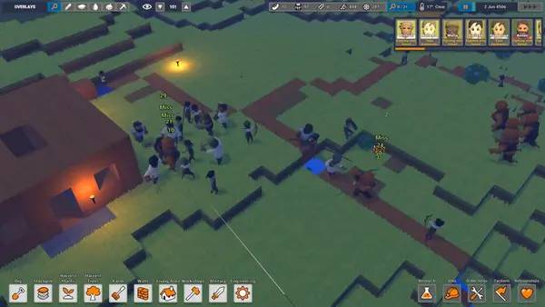 Сцена из внутреннего меню Embark