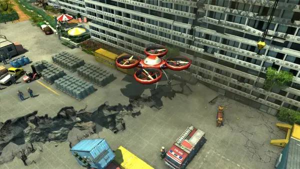 Сцена из внутреннего меню Emergency 2013