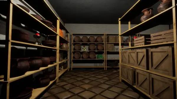 Сцена из внутреннего меню Escape again