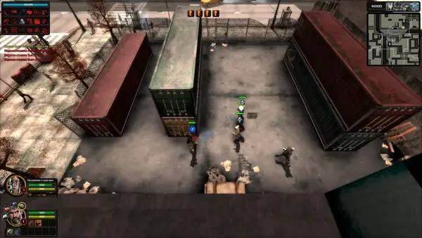 Сцена из внутреннего меню Escape from Paradise City