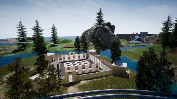 Сцена из внутреннего меню Escapeworld Dilemma