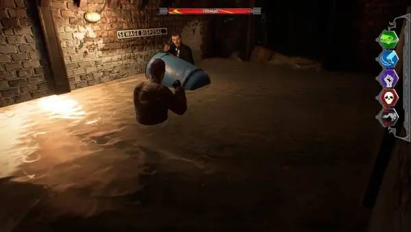 Сцена из внутреннего меню EVAN QUEST