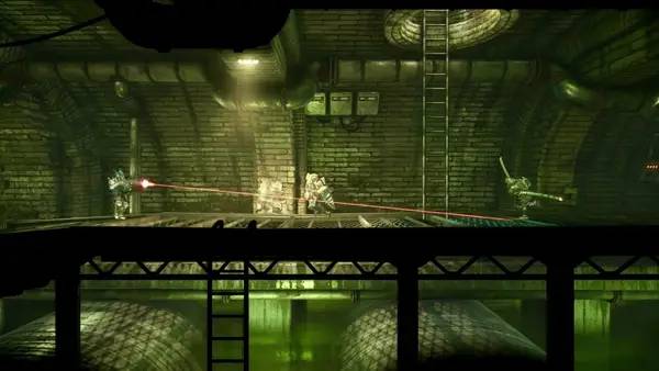 Сцена из внутреннего меню F.I.S.T.  Forged In Shadow Torch