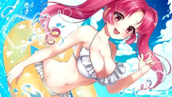 Сцена из внутреннего меню FALL GIRLS