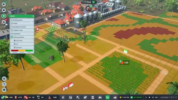 Сцена из внутреннего меню Farm Manager World
