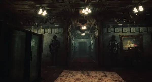 Сцена из внутреннего меню Fear surrounds