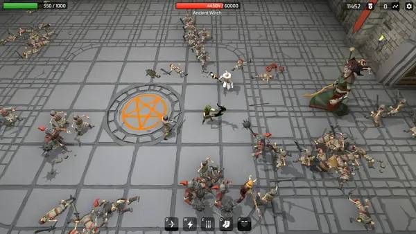 Сцена из внутреннего меню Final Foe