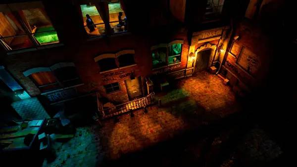 Сцена из внутреннего меню Fire Escape