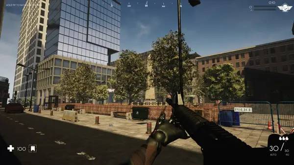 Сцена из внутреннего меню Firescout