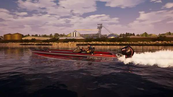 Сцена из внутреннего меню Fishing Sim World  Bass Pro Shops Edition