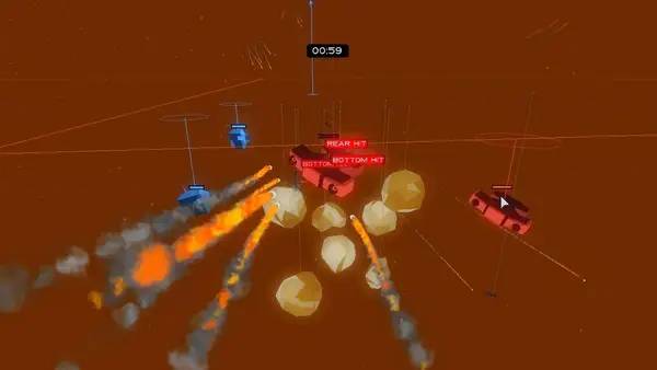 Сцена из внутреннего меню Flotilla