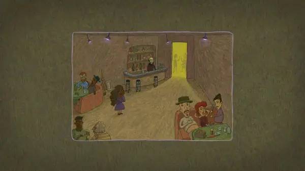 Сцена из внутреннего меню Follow the meaning