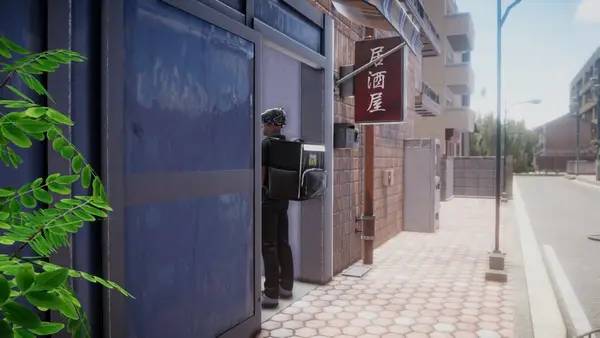 Сцена из внутреннего меню Food Delivery Service