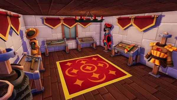 Сцена из внутреннего меню Founders' Fortune