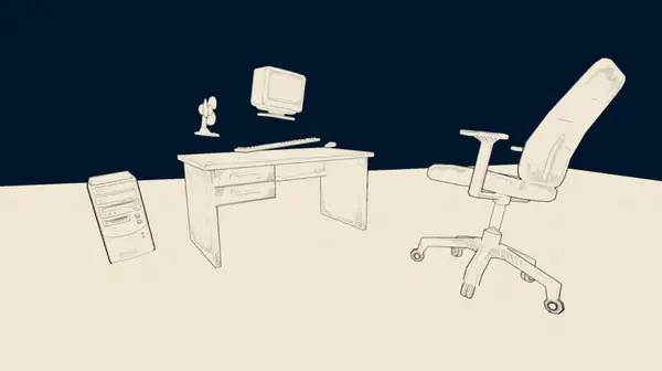 Сцена из внутреннего меню Frame of Mind