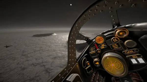 Сцена из внутреннего меню Frontiers Reach