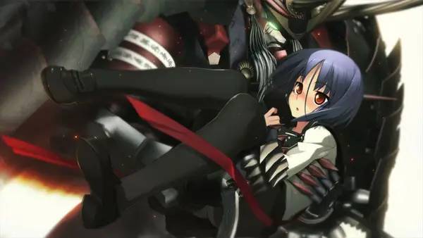 Сцена из внутреннего меню Full Metal Daemon Muramasa