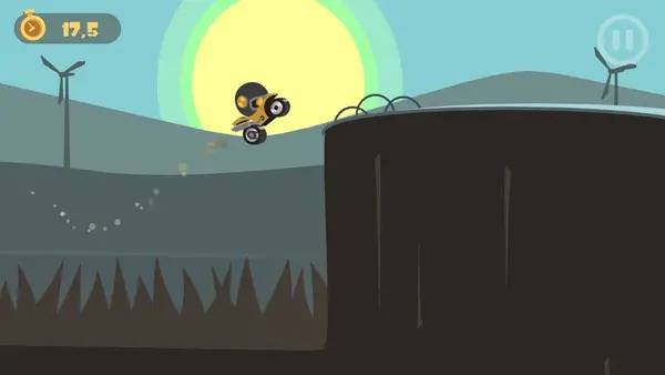 Сцена из внутреннего меню Funky Karts