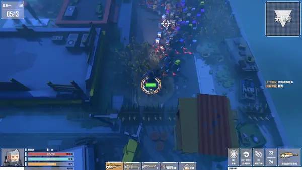 Сцена из внутреннего меню G2 Fighter