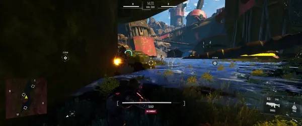 Сцена из внутреннего меню Galaxy in Turmoil