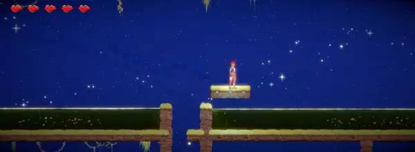 Сцена из внутреннего меню Gjana's World