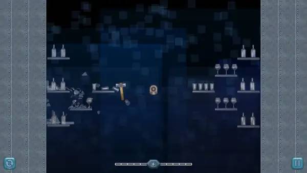 Сцена из внутреннего меню GlassSmash 2