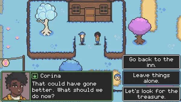 Сцена из внутреннего меню GLITCHED