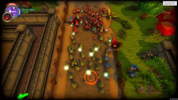 Сцена из внутреннего меню Gnomancer