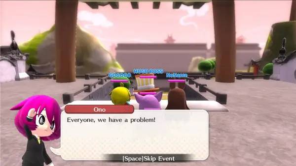 Сцена из внутреннего меню GOCCO OF WAR