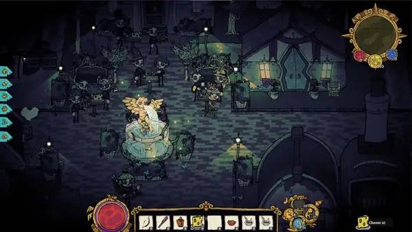 Сцена из внутреннего меню Good Heavens!